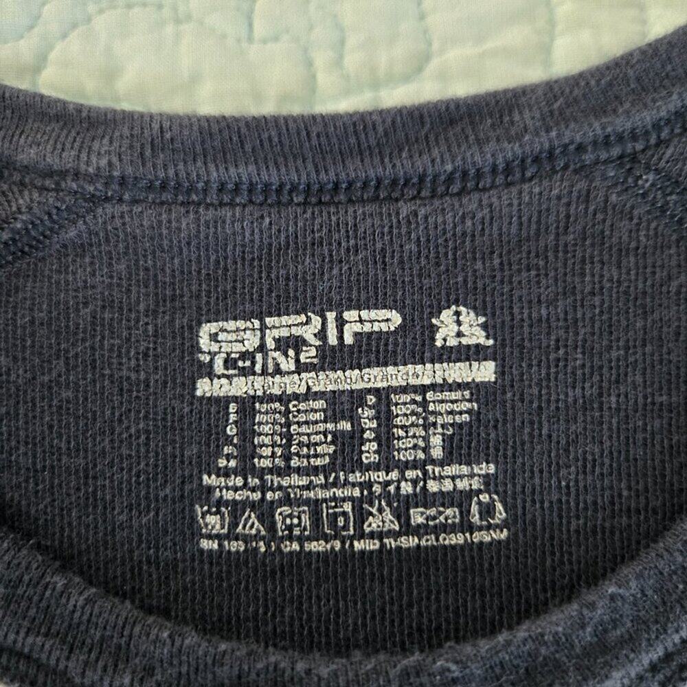 Men's GRIP by C-IN2 Sleeveless Stretchy Casual T-Shirt Blue Size Large - Picture 4 of 6